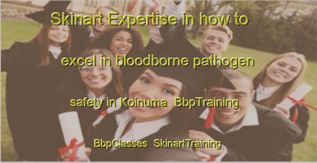Skinart Expertise in how to excel in bloodborne pathogen safety in Koinuma | BbpTraining | BbpClasses | SkinartTraining-Japan