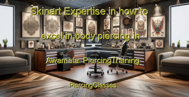 Skinart Expertise in how to excel in body piercing in Awamata | PiercingTraining | PiercingClasses | SkinartTraining-Japan