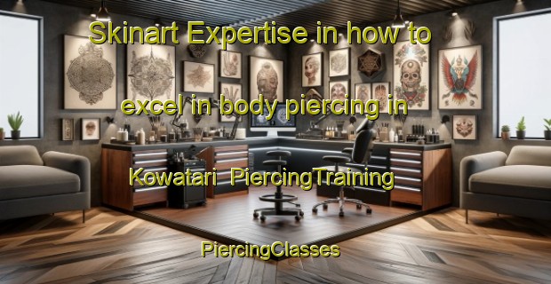 Skinart Expertise in how to excel in body piercing in Kowatari | PiercingTraining | PiercingClasses | SkinartTraining-Japan