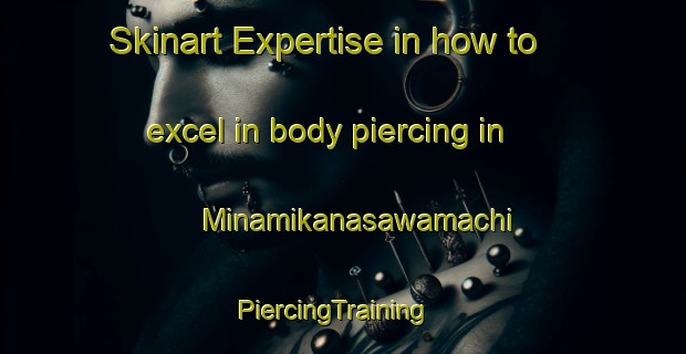 Skinart Expertise in how to excel in body piercing in Minamikanasawamachi | PiercingTraining | PiercingClasses | SkinartTraining-Japan