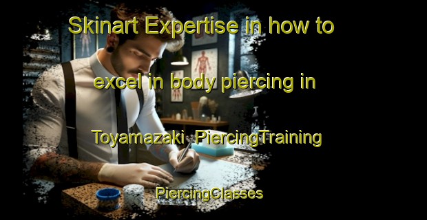 Skinart Expertise in how to excel in body piercing in Toyamazaki | PiercingTraining | PiercingClasses | SkinartTraining-Japan