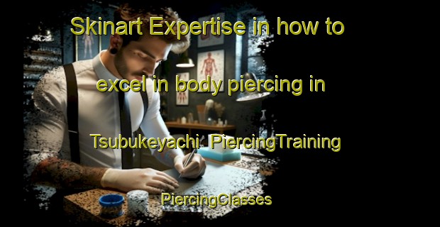 Skinart Expertise in how to excel in body piercing in Tsubukeyachi | PiercingTraining | PiercingClasses | SkinartTraining-Japan