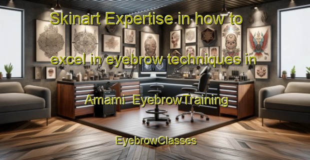 Skinart Expertise in how to excel in eyebrow techniques in Amami | EyebrowTraining | EyebrowClasses | SkinartTraining-Japan
