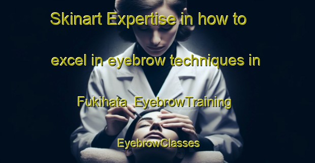 Skinart Expertise in how to excel in eyebrow techniques in Fukihata | EyebrowTraining | EyebrowClasses | SkinartTraining-Japan