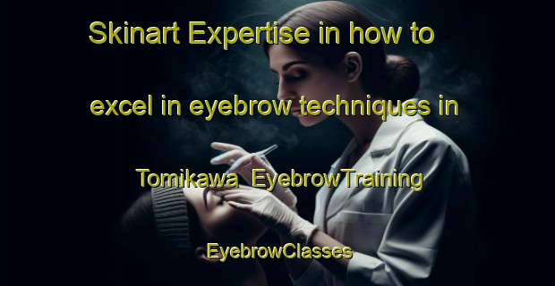 Skinart Expertise in how to excel in eyebrow techniques in Tomikawa | EyebrowTraining | EyebrowClasses | SkinartTraining-Japan
