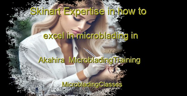 Skinart Expertise in how to excel in microblading in Akahira | MicrobladingTraining | MicrobladingClasses | SkinartTraining-Japan