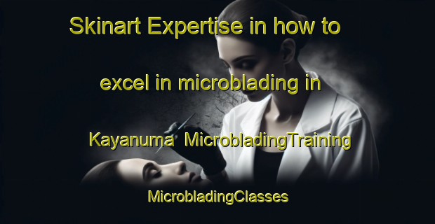 Skinart Expertise in how to excel in microblading in Kayanuma | #MicrobladingTraining #MicrobladingClasses #SkinartTraining-Japan