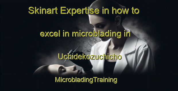 Skinart Expertise in how to excel in microblading in Uchidekozuchicho | MicrobladingTraining | MicrobladingClasses | SkinartTraining-Japan