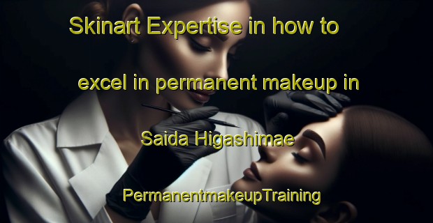 Skinart Expertise in how to excel in permanent makeup in Saida Higashimae | PermanentmakeupTraining | PermanentmakeupClasses | SkinartTraining-Japan