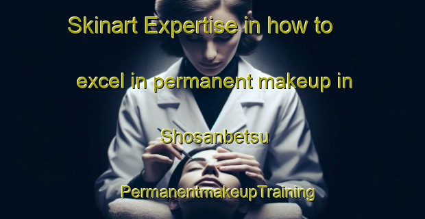 Skinart Expertise in how to excel in permanent makeup in Shosanbetsu | PermanentmakeupTraining | PermanentmakeupClasses | SkinartTraining-Japan