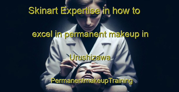 Skinart Expertise in how to excel in permanent makeup in Urushizawa | PermanentmakeupTraining | PermanentmakeupClasses | SkinartTraining-Japan