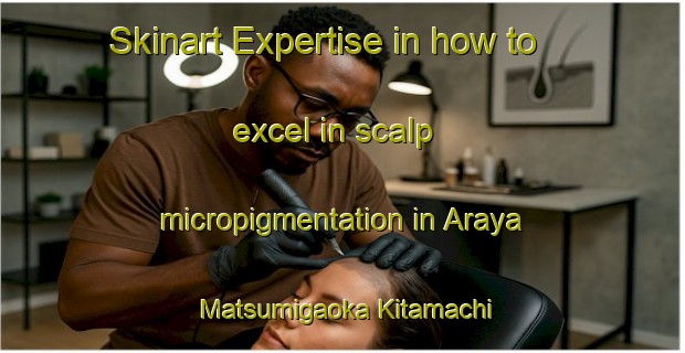 Skinart Expertise in how to excel in scalp micropigmentation in Araya Matsumigaoka Kitamachi | SmpTraining | SmpClasses | SkinartTraining-Japan
