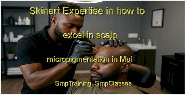 Skinart Expertise in how to excel in scalp micropigmentation in Mui | SmpTraining | SmpClasses | SkinartTraining-Japan