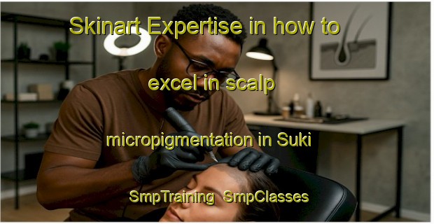 Skinart Expertise in how to excel in scalp micropigmentation in Suki | SmpTraining | SmpClasses | SkinartTraining-Japan