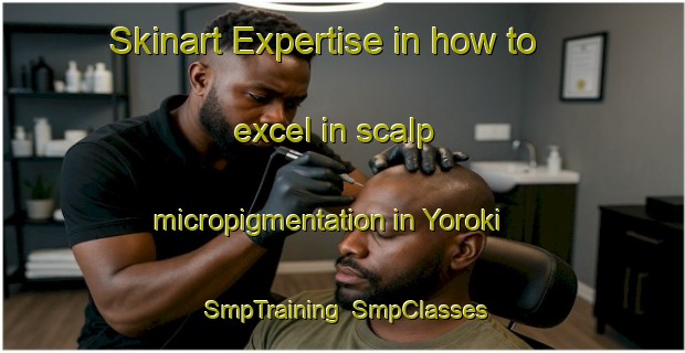 Skinart Expertise in how to excel in scalp micropigmentation in Yoroki | SmpTraining | SmpClasses | SkinartTraining-Japan