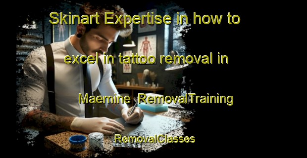 Skinart Expertise in how to excel in tattoo removal in Maemine | RemovalTraining | RemovalClasses | SkinartTraining-Japan