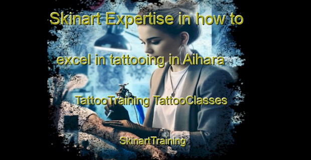 Skinart Expertise in how to excel in tattooing in Aihara | #TattooTraining #TattooClasses #SkinartTraining-Japan