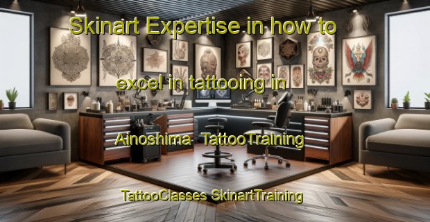 Skinart Expertise in how to excel in tattooing in Ainoshima | #TattooTraining #TattooClasses #SkinartTraining-Japan