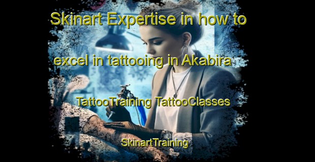 Skinart Expertise in how to excel in tattooing in Akabira | #TattooTraining #TattooClasses #SkinartTraining-Japan