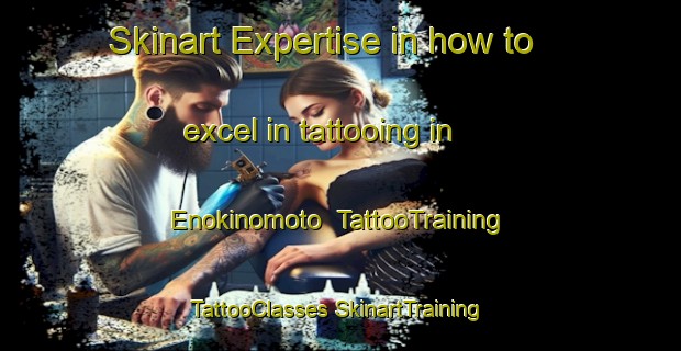 Skinart Expertise in how to excel in tattooing in Enokinomoto | #TattooTraining #TattooClasses #SkinartTraining-Japan