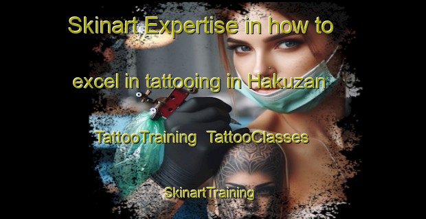 Skinart Expertise in how to excel in tattooing in Hakuzan | TattooTraining | TattooClasses | SkinartTraining-Japan