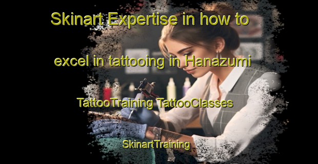 Skinart Expertise in how to excel in tattooing in Hanazumi | #TattooTraining #TattooClasses #SkinartTraining-Japan