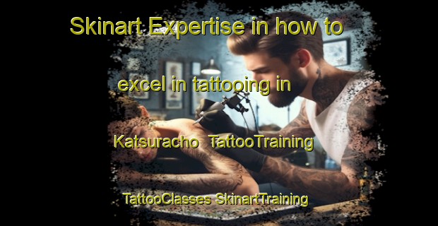 Skinart Expertise in how to excel in tattooing in Katsuracho | #TattooTraining #TattooClasses #SkinartTraining-Japan