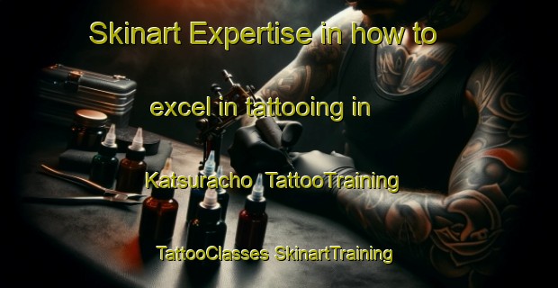 Skinart Expertise in how to excel in tattooing in Katsuracho | #TattooTraining #TattooClasses #SkinartTraining-Japan