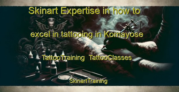 Skinart Expertise in how to excel in tattooing in Komayose | TattooTraining | TattooClasses | SkinartTraining-Japan