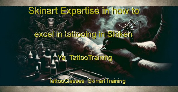 Skinart Expertise in how to excel in tattooing in Shiken Ya | TattooTraining | TattooClasses | SkinartTraining-Japan