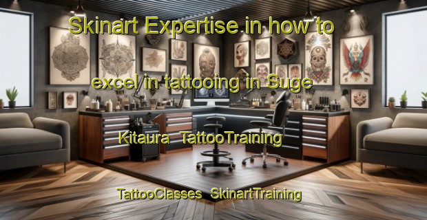 Skinart Expertise in how to excel in tattooing in Suge Kitaura | TattooTraining | TattooClasses | SkinartTraining-Japan