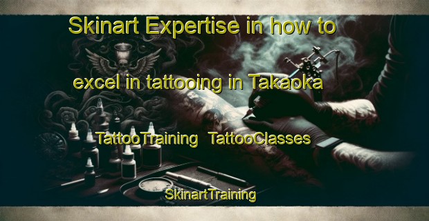 Skinart Expertise in how to excel in tattooing in Takaoka | TattooTraining | TattooClasses | SkinartTraining-Japan