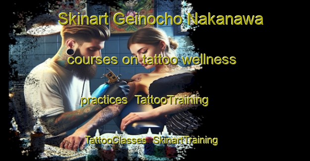 Skinart Geinocho Nakanawa courses on tattoo wellness practices | TattooTraining | TattooClasses | SkinartTraining-Japan