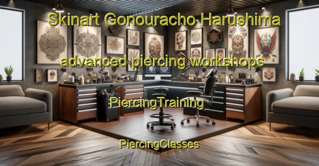 Skinart Gonouracho Harushima advanced piercing workshops | #PiercingTraining #PiercingClasses #SkinartTraining-Japan