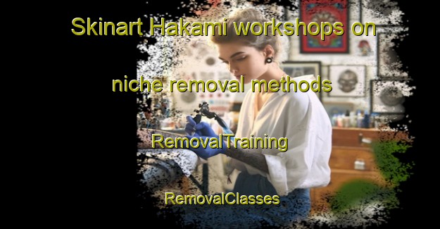 Skinart Hakami workshops on niche removal methods | RemovalTraining | RemovalClasses | SkinartTraining-Japan