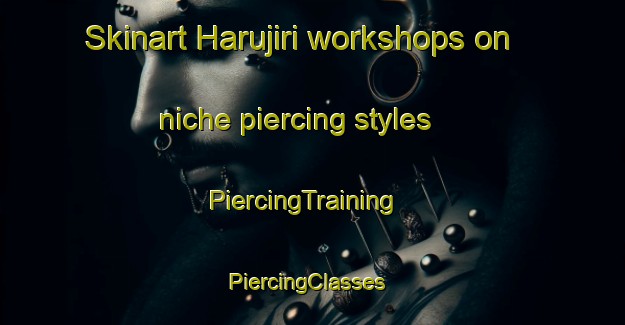 Skinart Harujiri workshops on niche piercing styles | PiercingTraining | PiercingClasses | SkinartTraining-Japan