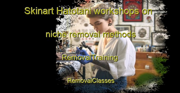 Skinart Hatotani workshops on niche removal methods | RemovalTraining | RemovalClasses | SkinartTraining-Japan