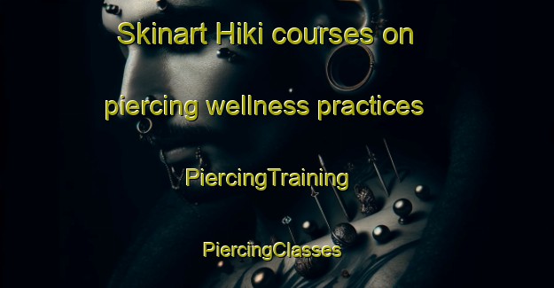 Skinart Hiki courses on piercing wellness practices | PiercingTraining | PiercingClasses | SkinartTraining-Japan
