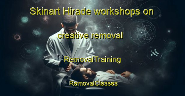 Skinart Hirade workshops on creative removal | RemovalTraining | RemovalClasses | SkinartTraining-Japan