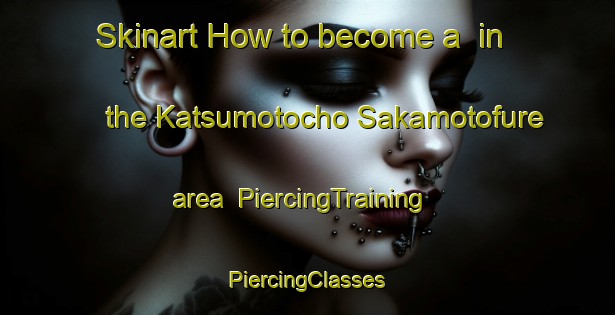 Skinart How to become a  in the Katsumotocho Sakamotofure area | #PiercingTraining #PiercingClasses #SkinartTraining-Japan