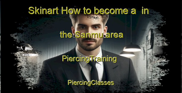 Skinart How to become a  in the Sanmu area | #PiercingTraining #PiercingClasses #SkinartTraining-Japan