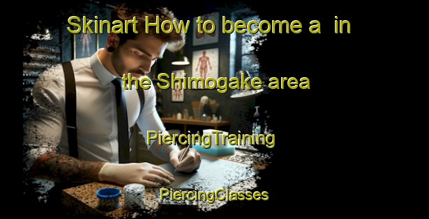 Skinart How to become a  in the Shimogake area | #PiercingTraining #PiercingClasses #SkinartTraining-Japan