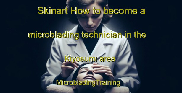 Skinart How to become a microblading technician in the Kiyosumi area | MicrobladingTraining | MicrobladingClasses | SkinartTraining-Japan
