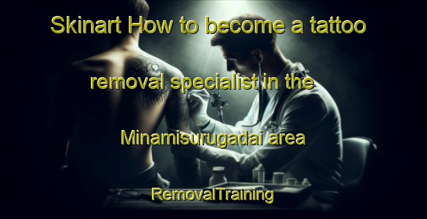 Skinart How to become a tattoo removal specialist in the Minamisurugadai area | RemovalTraining | RemovalClasses | SkinartTraining-Japan