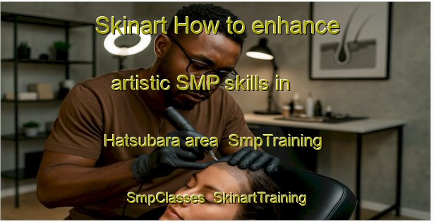 Skinart How to enhance artistic SMP skills in Hatsubara area | SmpTraining | SmpClasses | SkinartTraining-Japan
