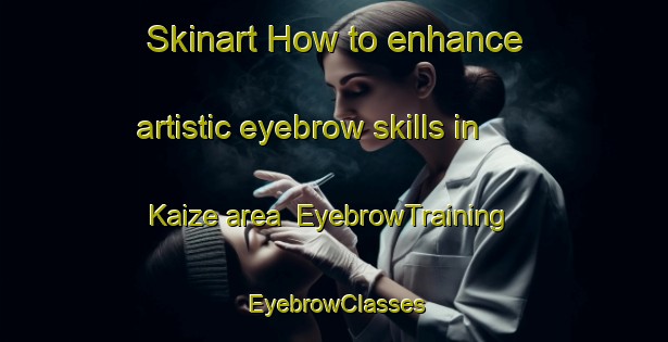 Skinart How to enhance artistic eyebrow skills in Kaize area | EyebrowTraining | EyebrowClasses | SkinartTraining-Japan