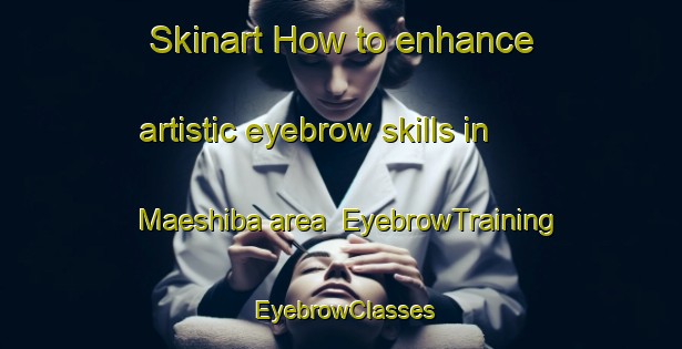 Skinart How to enhance artistic eyebrow skills in Maeshiba area | EyebrowTraining | EyebrowClasses | SkinartTraining-Japan