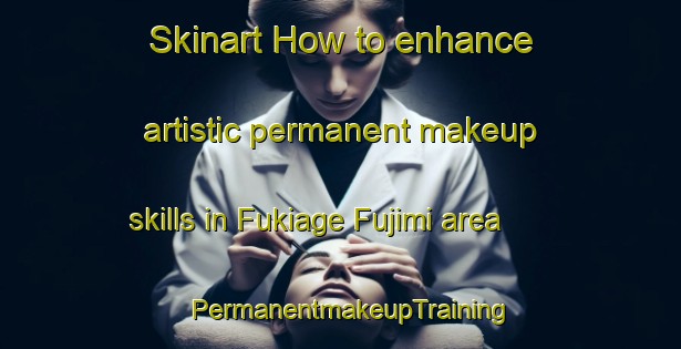 Skinart How to enhance artistic permanent makeup skills in Fukiage Fujimi area | PermanentmakeupTraining | PermanentmakeupClasses | SkinartTraining-Japan