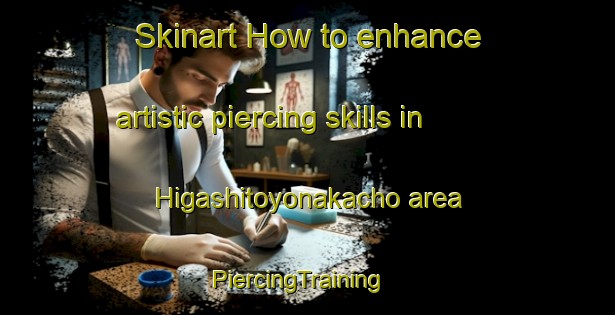 Skinart How to enhance artistic piercing skills in Higashitoyonakacho area | PiercingTraining | PiercingClasses | SkinartTraining-Japan