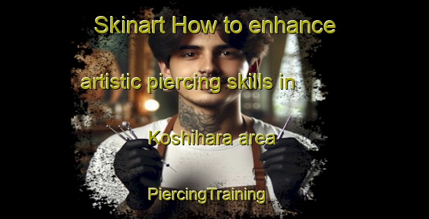 Skinart How to enhance artistic piercing skills in Koshihara area | PiercingTraining | PiercingClasses | SkinartTraining-Japan